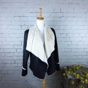 Chaser Black and Cream Jacket